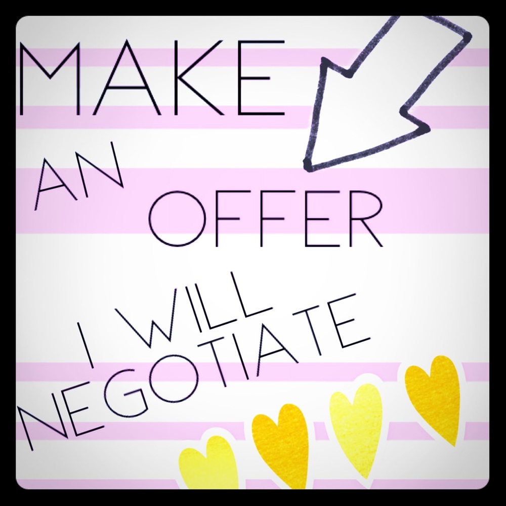 If you love it, just ask me! I love to negotiate💛
